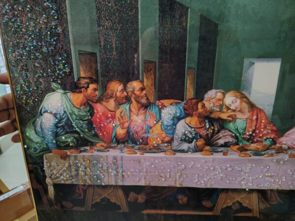 Last Supper Resin Art Frame