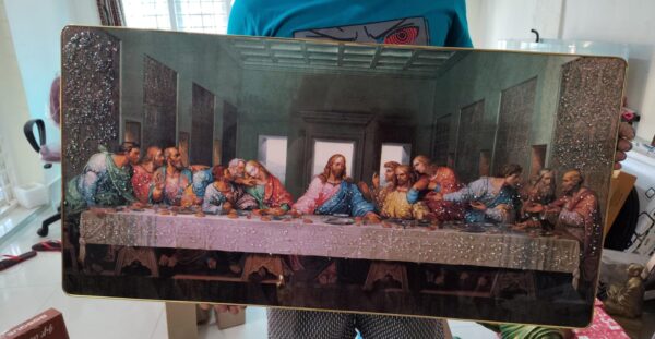 Last Supper Resin Art Frame