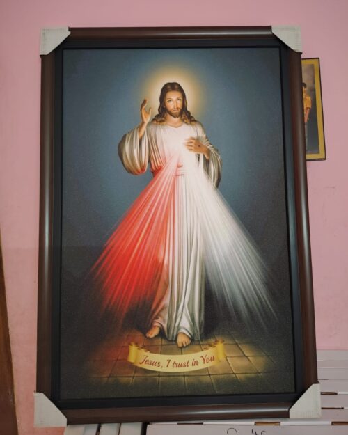 Divine Mercy of Jesus – Devotional Frame (3 Feet)
