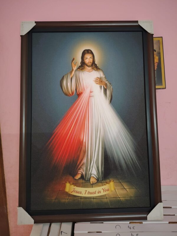 Divine Mercy of Jesus – Devotional Frame (3 Feet)