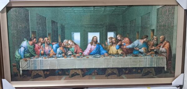 Last Supper Wall Frame – Premium Christian Art