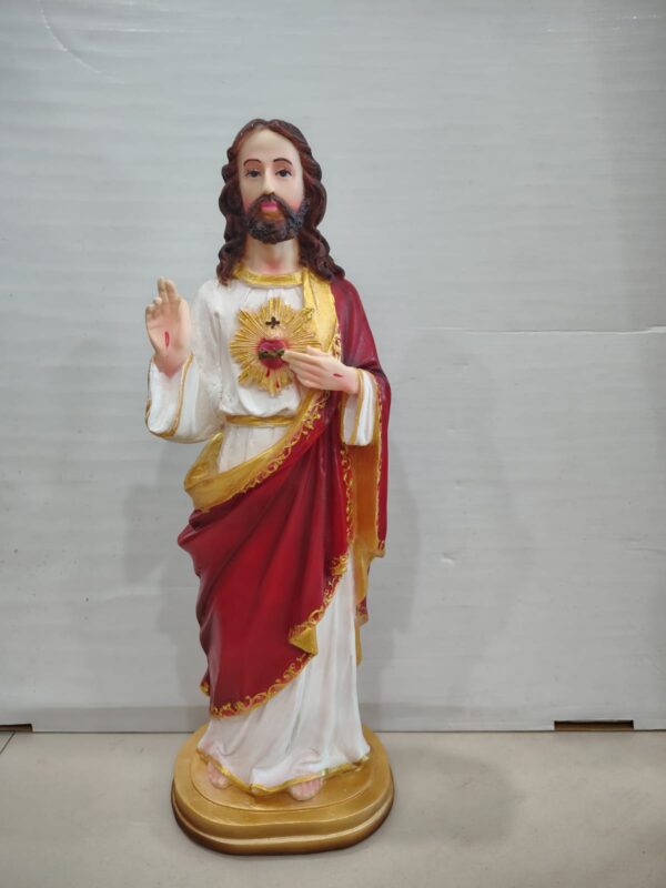 Sacred Heart of Jesus Statue - 1.5ft