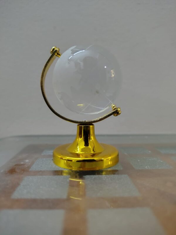 Crystal Globe Decor