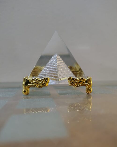 Crystal Pyramid Decor