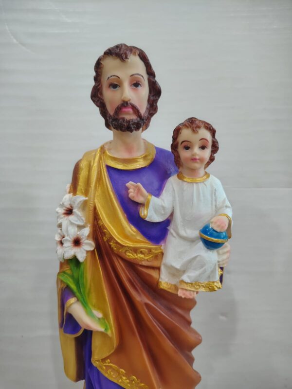 Saint Joseph with Child Jesus Statue - 1.5ft
