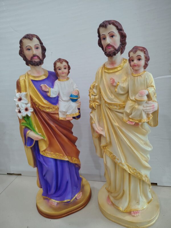 Saint Joseph with Child Jesus Statue - 1.5ft