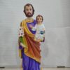 Saint Joseph with Child Jesus Statue - 1.5ft