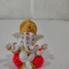 Mini Lord Ganesha Idol (white)