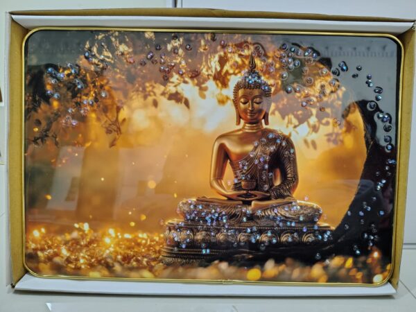 Buddha Wall Frame – Resin,12×18 inch (8)