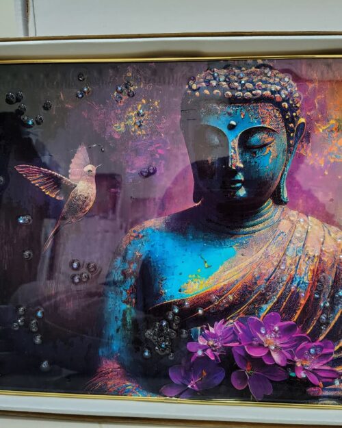 Buddha Wall Frame – Resin,12×18 inch (3)