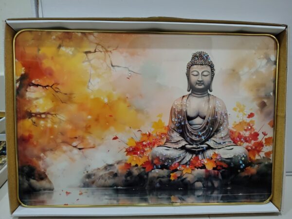 Buddha Wall Frame – Resin,12×18 inch (2)