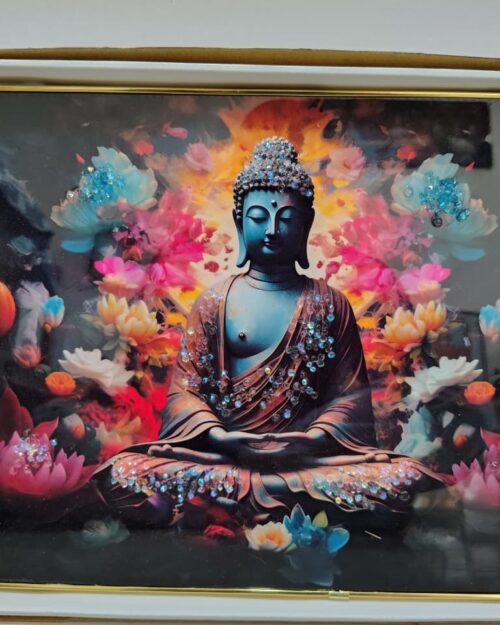 Buddha Wall Frame – Resin,12×18 inch (9)