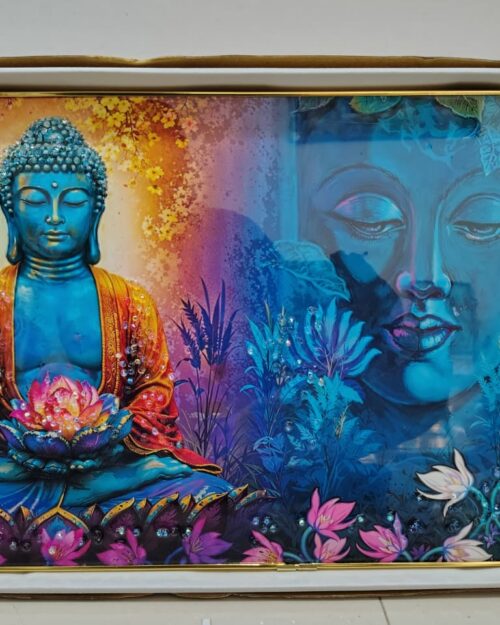 Buddha Wall Frame – Resin,12×18 inch (4)