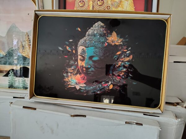 Buddha Wall Frame – Resin,12×18 inch (10)