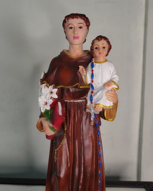 WhatsApp Image 2026-02-09 at 3.45.50 PM (1) St Anthony with Child Jesus Statue – 16 Inch