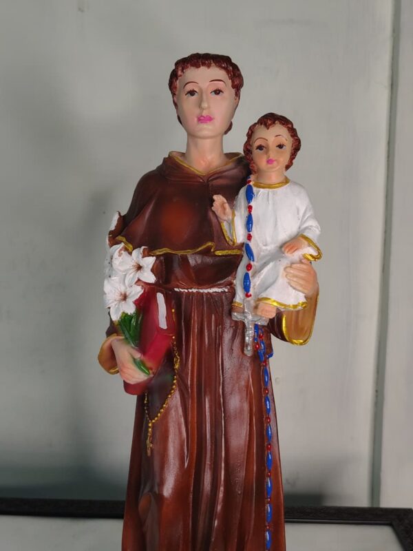 WhatsApp Image 2026-02-09 at 3.45.50 PM (1) St Anthony with Child Jesus Statue – 16 Inch