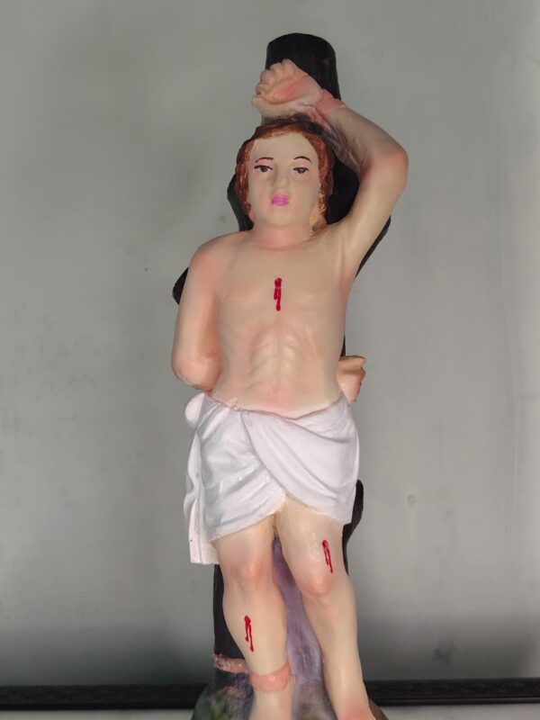 WhatsApp Image 2026-02-09 at 3.45.55 PM (1) St Sebastian Statue – 15 Inch
