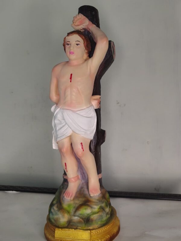 WhatsApp Image 2026-02-09 at 3.45.56 PM St Sebastian Statue – 15 Inch