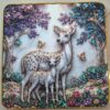 Deer Resin Art Frames - Nature Collection (1x1 ft)