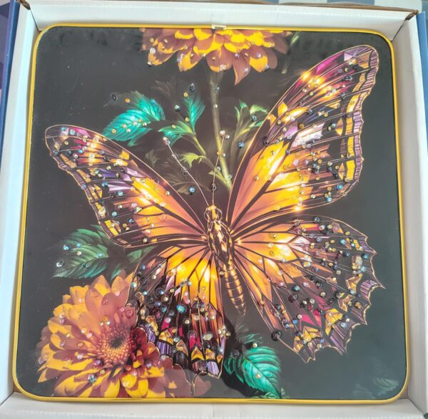 Butterfly Resin Art Frames – Nature Collection (1×1 ft)