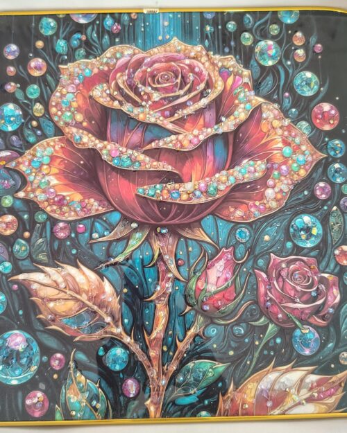 WhatsApp Image 2026-02-24 at 2.55.37 PM Flowers Resin Art Frames - Nature Collection (1x1 ft)