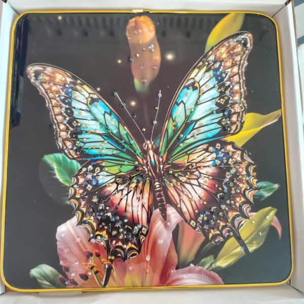 Butterfly Resin Art Frames – Nature Collection (1×1 ft)