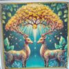 Deer Resin Art Frames - Nature Collection (1x1 ft)