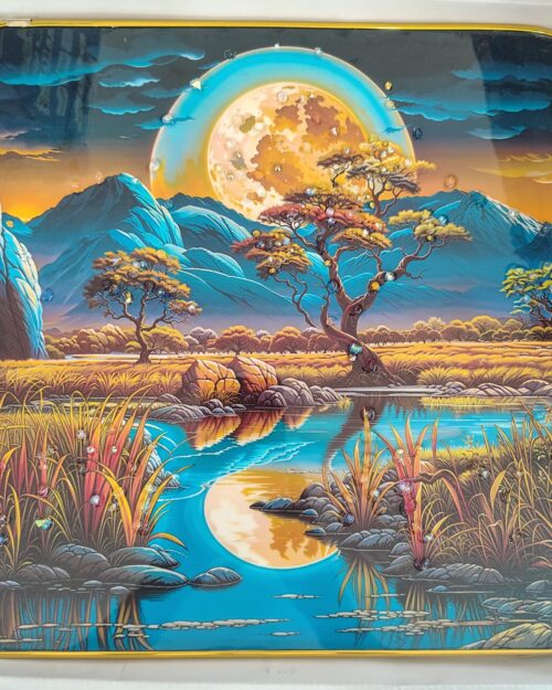 WhatsApp Image 2026-02-24 at 2.55.41 PM (2) Sceneries Resin Art Frames - Nature Collection (1x1 ft)