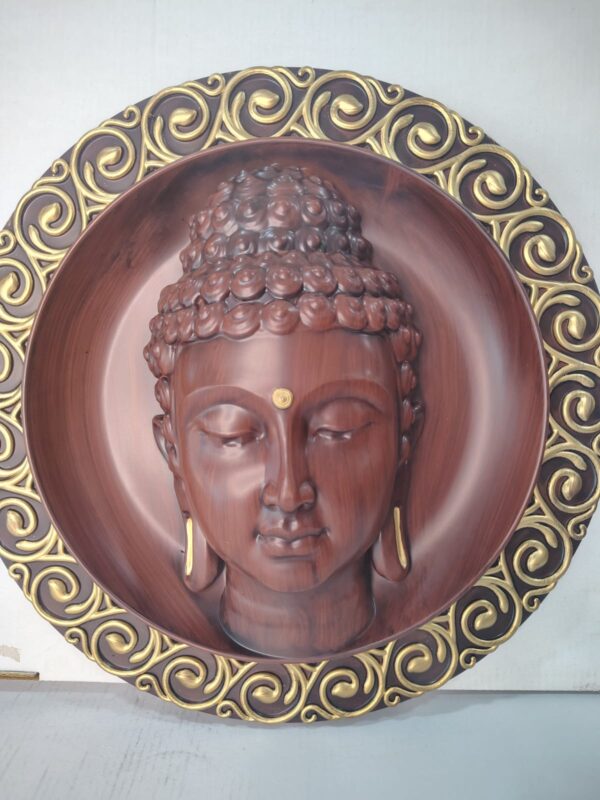 WhatsApp Image 2026-03-04 at 3.10.48 PM (1) Premium Buddha Wall Hanging Frame – Silver, Gold, Brown & Wood Colour Options