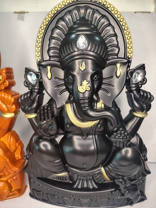Premium Decorative Ganesha Idol – Spiritual Lord Ganesh Statue for Home Decor