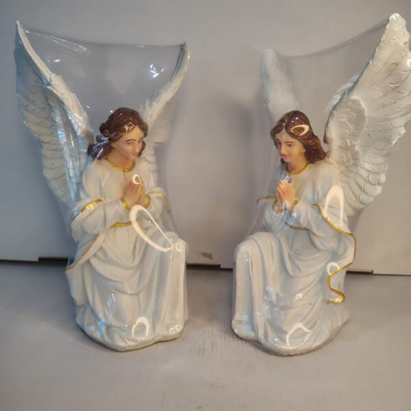 WhatsApp Image 2026-03-06 at 2.20.35 PM Kneeling Prayer Angel Statue – White Guardian Angels | 1 ft size