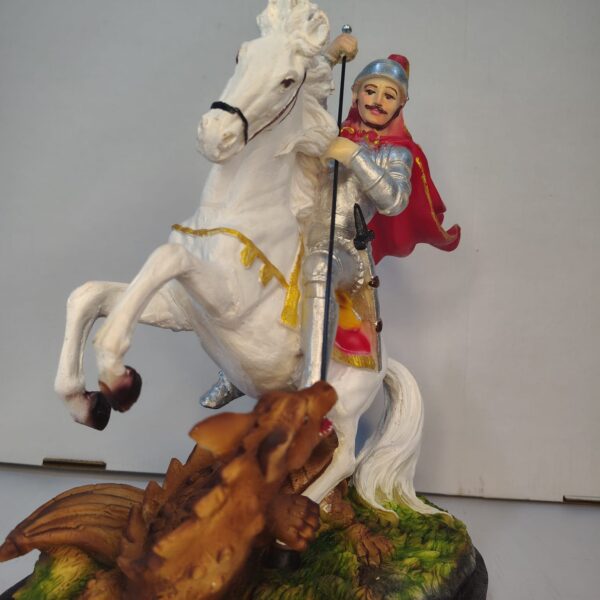 WhatsApp Image 2026-03-06 at 2.20.55 PM Saint George Slaying the Dragon Statue – Christian Warrior Saint Figurine | 14 Inch