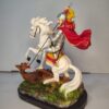WhatsApp Image 2026-03-06 at 2.20.56 PM (1) Saint George Slaying the Dragon Statue – Christian Warrior Saint Figurine | 14 Inch