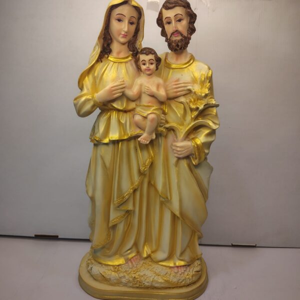 WhatsApp Image 2026-03-06 at 2.21.22 PM (1) Holy Family Gold Statue – Jesus, Mary & Joseph Religious Figurine | 1.5ft size
