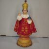 Infant Jesus of Prague Statue – Red & Gold Devotional Figurine | 1 ft size