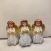 Mini Angel Candle Holder Figurine Set – Cherub Angels with Tealight | 4.5 Inch