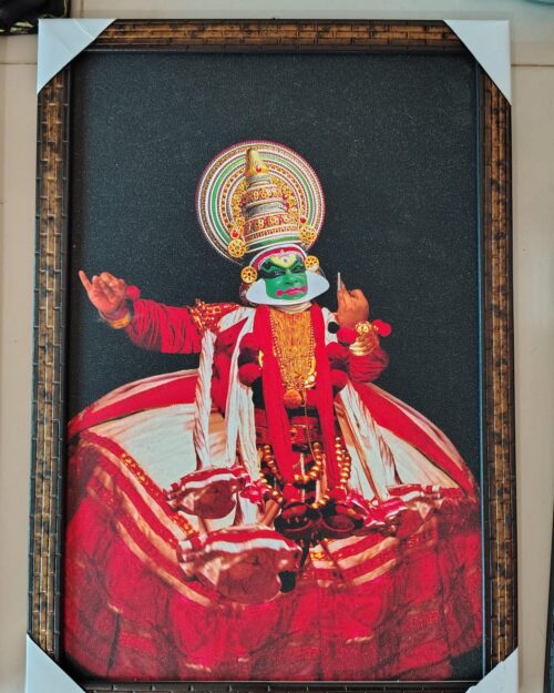 Kathakali Classical Dance Wall Frame – Kerala Traditional Art Decor | 4