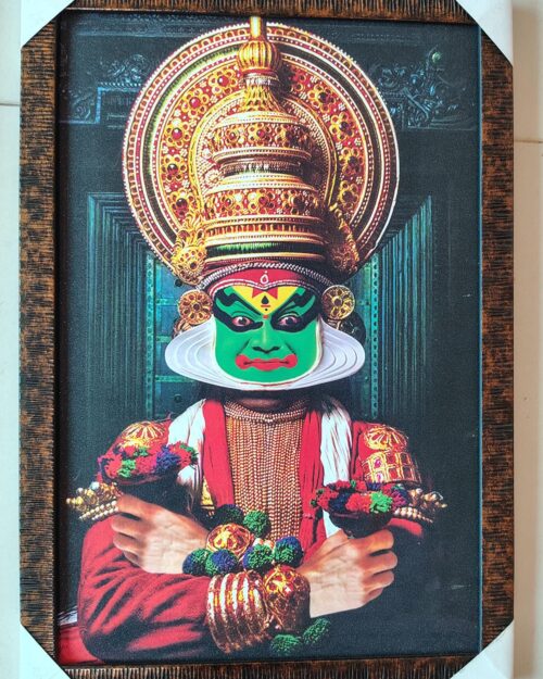 Kathakali Classical Dance Wall Frame – Kerala Traditional Art Decor | 3