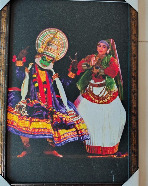 Kathakali Classical Dance Wall Frame – Kerala Traditional Art Decor | 6