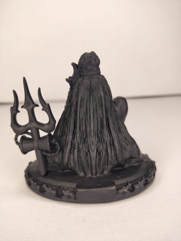 Lord Shiva Bust Idol with Trishul – Om Namah Shivaya Spiritual Statue | 3.5