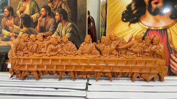 last supper wood