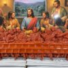 last supper wood