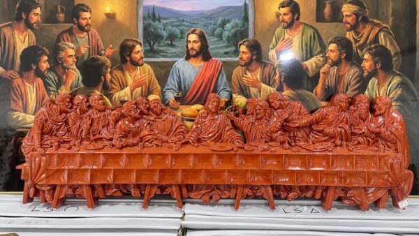 last supper wood
