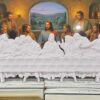 last supper wood