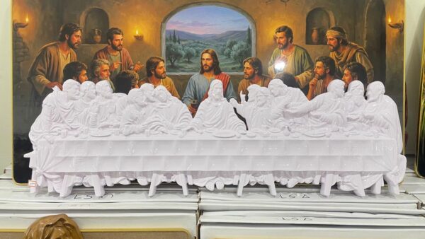 last supper wood