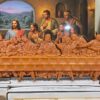 last supper wood