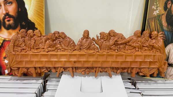 last supper wood
