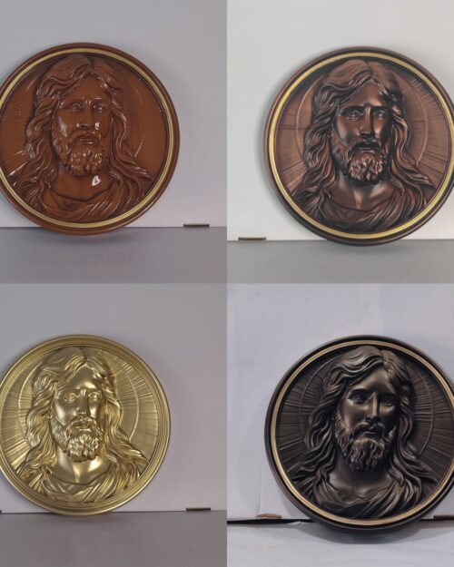 jesus round wall hanging jesus,christian,wallart,plaque,polyresin,decor,religious,spiritual,antique,bronze,wall,divine,prayer,church,home,artwork,elegant,handcrafted,faith,indoor,gift,modern,classic,sacred,statue,jesuschrist,devotional,holy,decorative,luxury