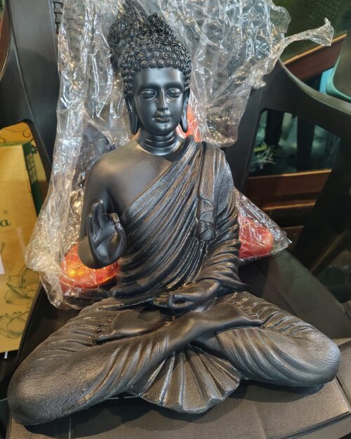buddha 3 ft black
