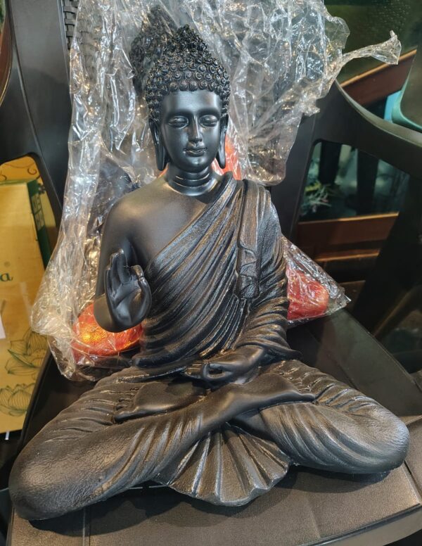 buddha 3 ft black
